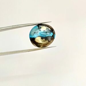 Natural Irani Turquoise with pyrite